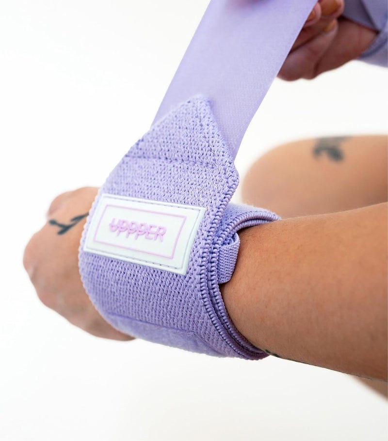 UPPPER Store Wrist Wraps for Weightlifting – 19" Lifting Wrist Support with Thumb Loop for Bench Press, Powerlifting, and Gym Workouts for Men & Women | Premium Fitness Gear - Image 4